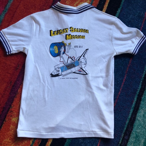 Extremely RARE 1985 NASA employee only space shirt - Picture 3 of 5